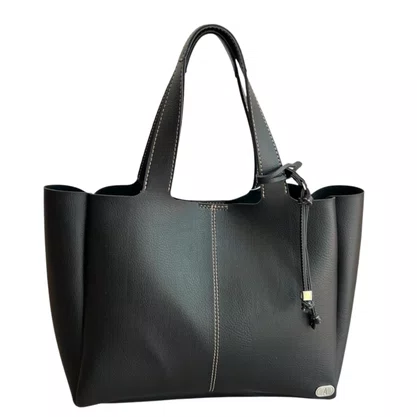 Bolsa AnaCapri Feminina Shopping Preta - Grande