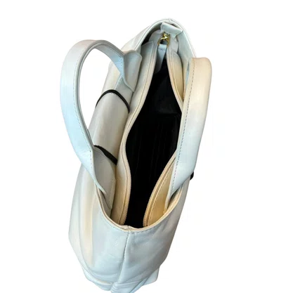 Bolsa Cecconello Feminina Snow Couro Média