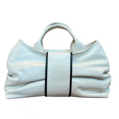 Bolsa Cecconello Feminina Snow Couro Média