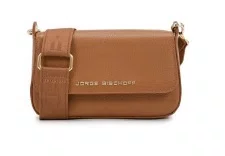 Bolsa Jorge Bischoff Feminina Caramelo Couro - Pequena