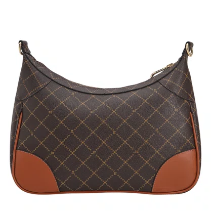 Bolsa Jorge Bischoff Feminina Monograma Hobo - Média 