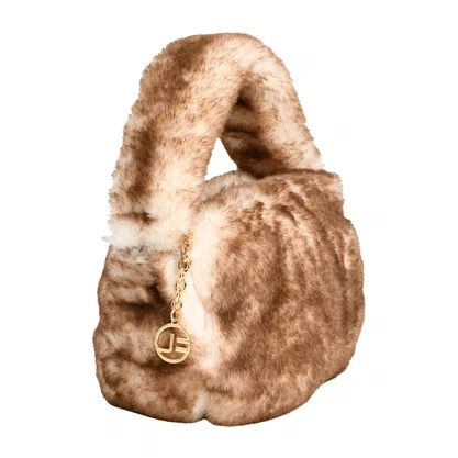 Bolsa Luiza Barcelos Hobo Feminina Natural Pelo