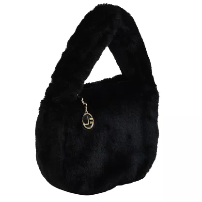 Bolsa Luiza Barcelos Hobo Feminina Natural Pelo