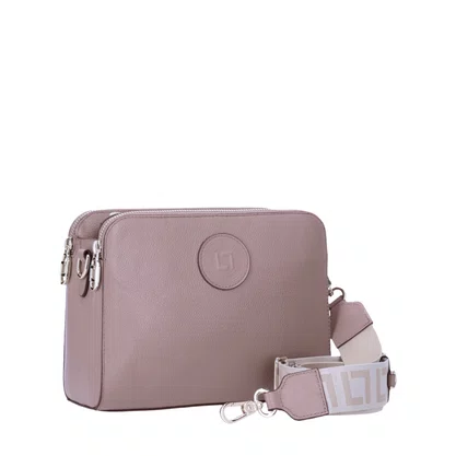 Bolsa Luz da Lua Feminina Bella Tiracolo Média  Mousse - Média 