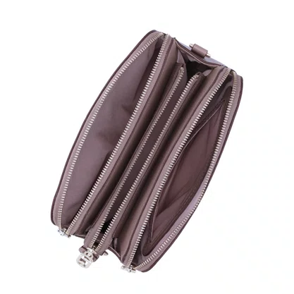 Bolsa Luz da Lua Feminina Bella Tiracolo Média  Mousse - Média 