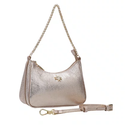 Bolsa Luz da Lua Feminina Minibag Vênus Ouro - Pequeno 