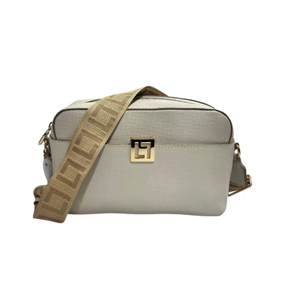 Bolsa Luz da Lua Feminina Panna Alça Gorgorão - Pequena 