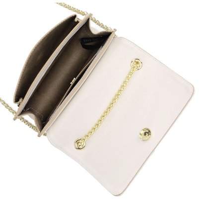Bolsa Luz da Lua Preto Couro - Pequena 
