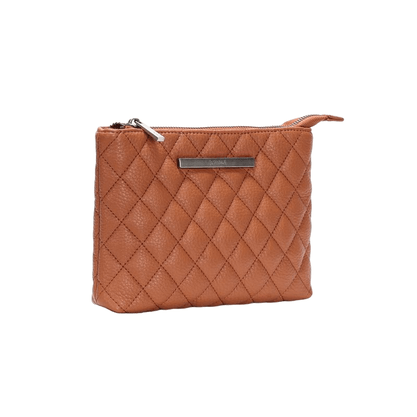 Bolsa Santa Lolla Matelassê Marrom - Pequena 