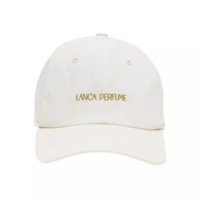 Boné Lança Perfume Feminino Aba Curva Off White