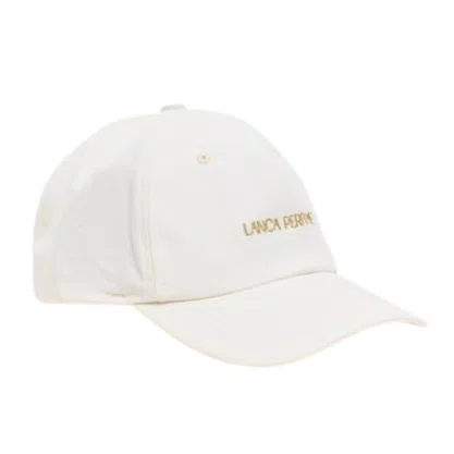 Boné Lança Perfume Feminino Aba Curva Off White