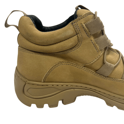 Bota Anatomic Gel Masculina Caramelo Couro Nobuck