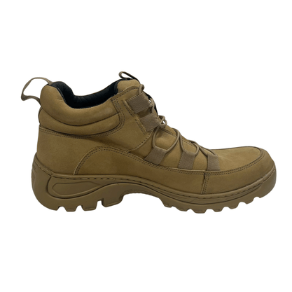 Bota Anatomic Gel Masculina Caramelo Couro Nobuck