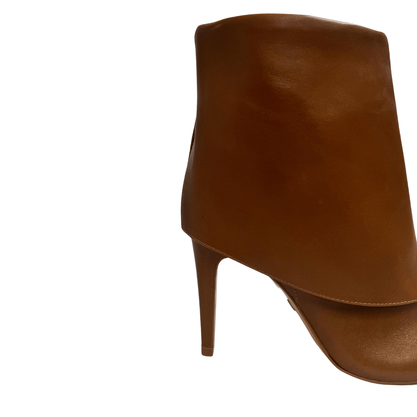 Bota Carrano Feminina Capa Bico Fino Saddle Couro