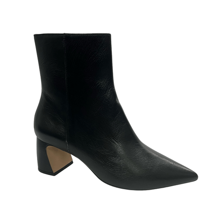 Bota Cecconello Feminino Cano Curto Preto Couro