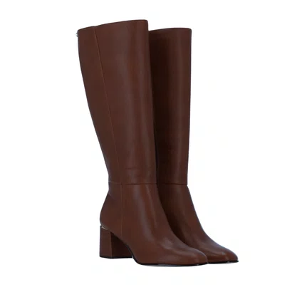 Bota Luz da Lua Feminina Cano Longo Trufa Couro