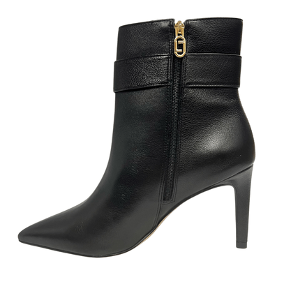Bota Luz da Lua Feminina Salto Fino Couro 