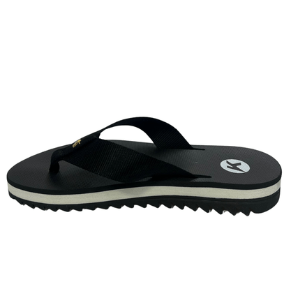 Chinelo Kenner Feminino Kyra Preto Branco