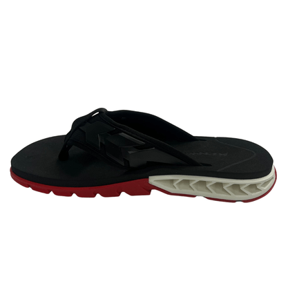 Chinelo Kenner Masculino Rakka Vermelho Branco Preto 