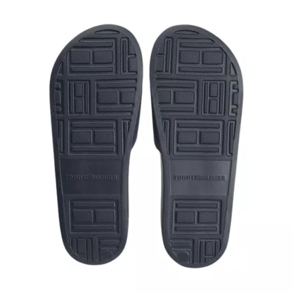 Chinelo Tommy Hilfiger Slide Masculino Desert Sky