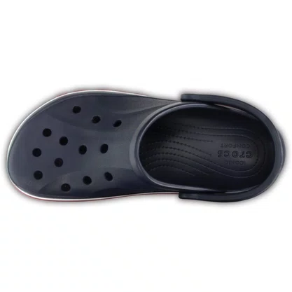 Clog Crocs Unissex Bayaband Clog Marinho Vermelho 