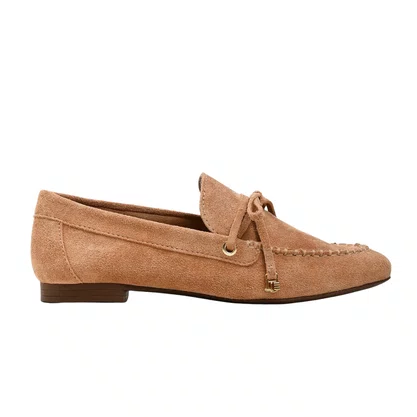Mocassim Jorge Bischoff Feminino Couro Camurça