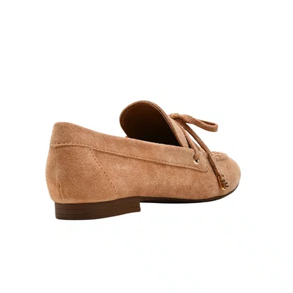 Mocassim Jorge Bischoff Feminino Couro Camurça