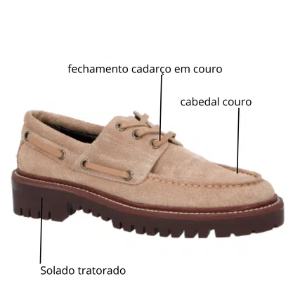 Mocassim Luiza Barcelos Feminino Fendi Couro 