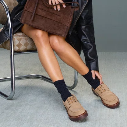 Mocassim Luiza Barcelos Feminino Fendi Couro 