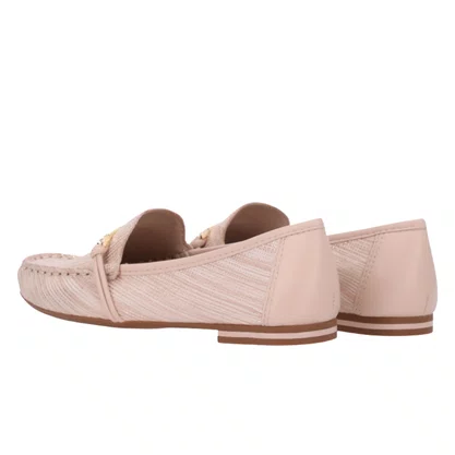 Mocassim Luz da Lua Feminino Luce Bege Couro
