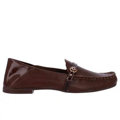 Mocassim Luz da Lua Feminino Trufa Couro