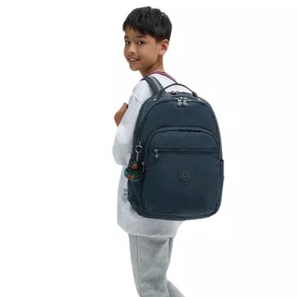 Mochila Kipling Seoul Lap Azul