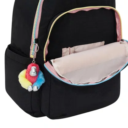 Mochila Kipling Seoul Preto