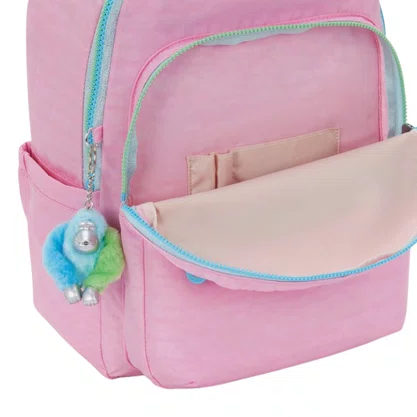 Mochila Kipling Seoul Rosa