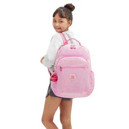 Mochila Kipling Seoul Rosa