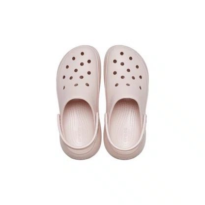 Sandália Crocs Feminina Classic Crush Clog Quartz