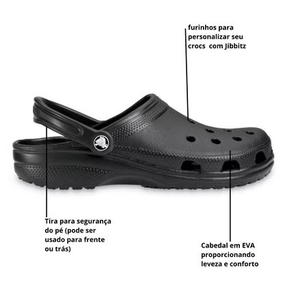 Sandália Crocs Unissex Classic Clog
