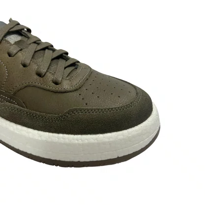 Sapatênis Democrata Masculino Denim Drake Grafite Pulse Couro