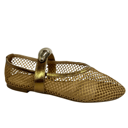 Sapatilha Berti Maria Feminina Telada Bronze