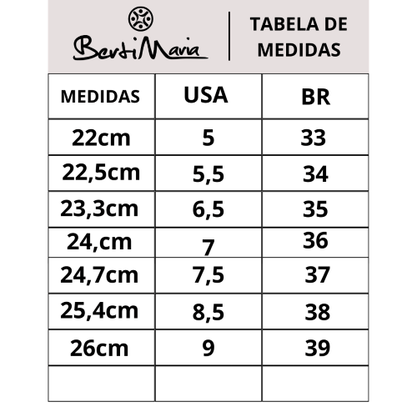 Sapatilha Berti Maria Feminina Telada Preta