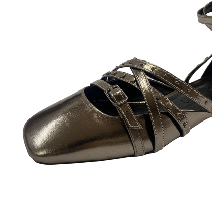 Sapato Cecconello Onix Couro