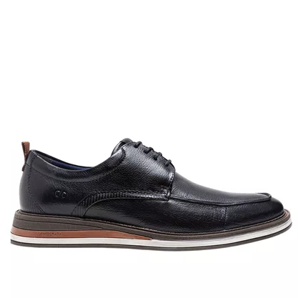 Sapato Democrata Metropolitan Type Preto Couro