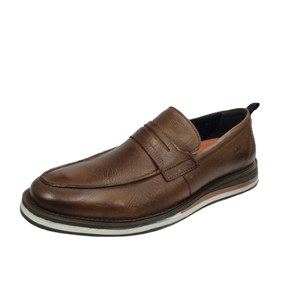 Sapato Democrata Type Metropolitan Conhaque 