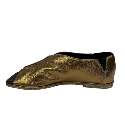 Sapato Ipadma Ouro velho Couro