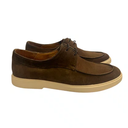 Sapato Viccini Masculino Rahvan 03 Carvalho Couro