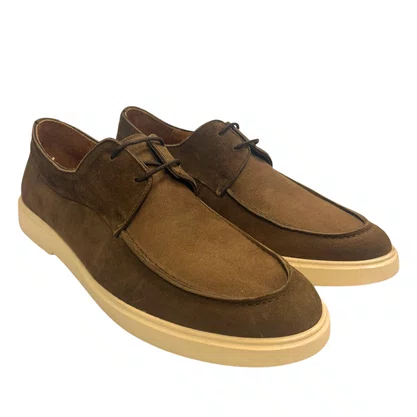 Sapato Viccini Masculino Rahvan 03 Carvalho Couro