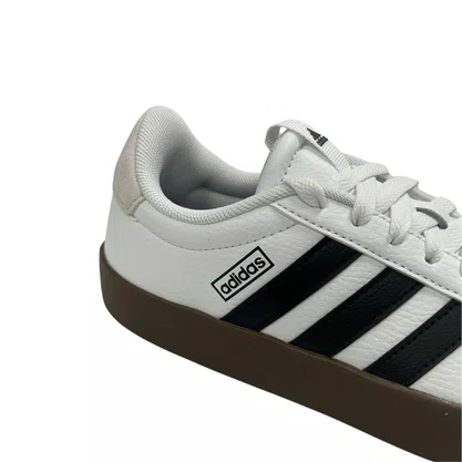 Tênis Adidas VL Court 3.0 Masculino Branco Preto