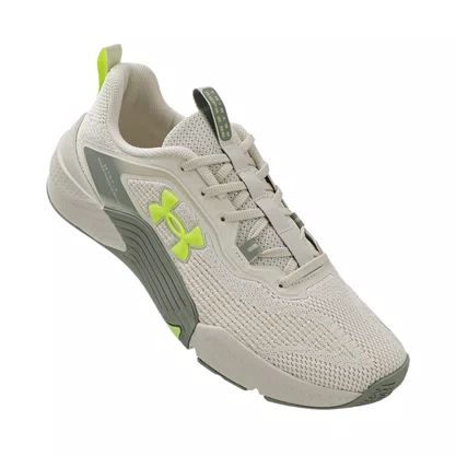 Tênis Armour Masculino Tribase Reps 2 SE Marfim Verde Musgo Limão