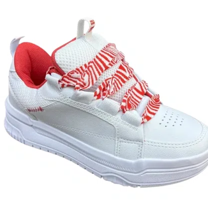 Tênis Chilli Bens Feminino Branco Vermelho