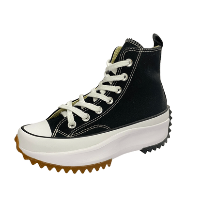 Tênis Converse All Star Run Hike Hi - Preto/ Branco/ Marrom Mel